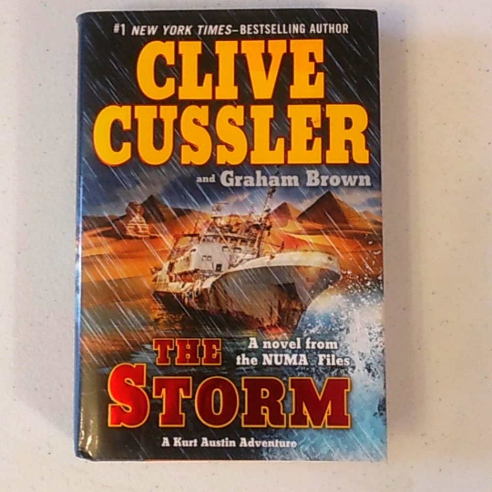Clive Cussler and Graham Brown(The Storm) novel Hardcover